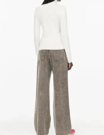 Bluza Pull&Bear, ecru
