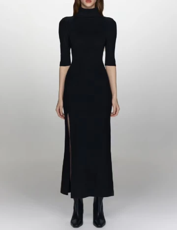 Rochie lunga Reserved, negru Negru