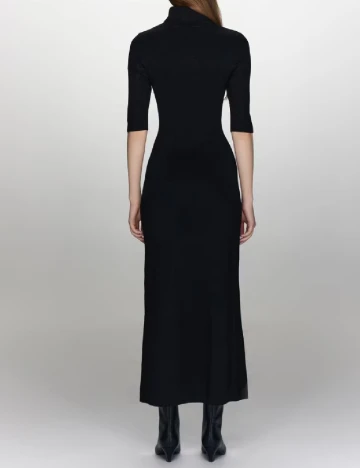 Rochie lunga Reserved, negru Negru