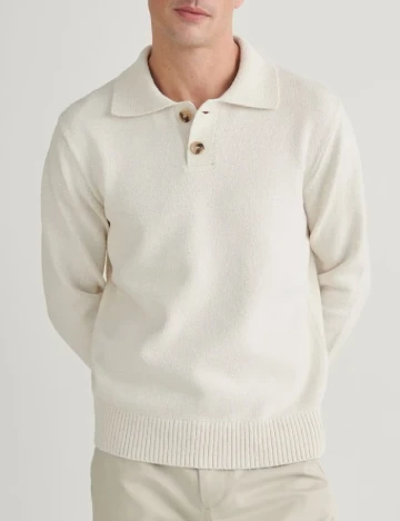 Bluza Reserved, ecru Alb
