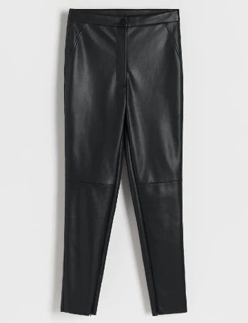 Pantaloni Reserved, negru