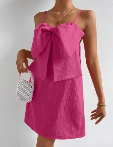 Rochie scurta SHEIN, roz