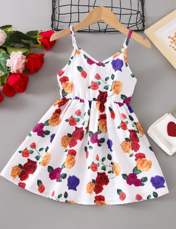 
						Rochie Shein Kids, alb