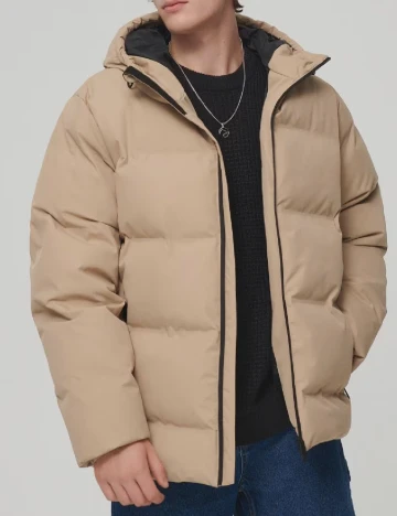 Geaca House Brand, bej Crem