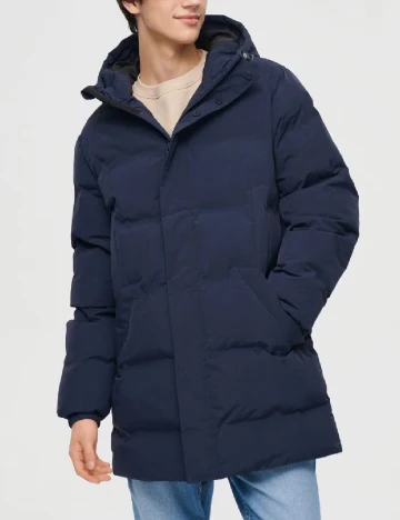 Geaca House Brand, bleumarin Albastru