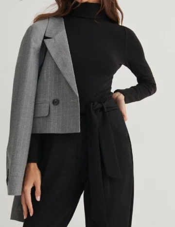 Pantaloni Reserved, negru