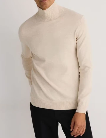 Bluza Reserved, crem Crem