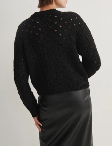 Pulover Reserved, negru
