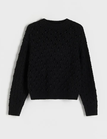 Pulover Reserved, negru
