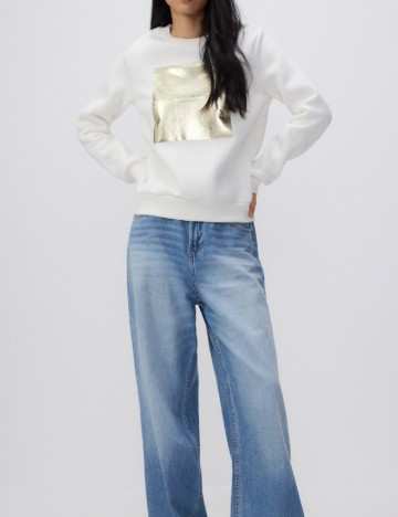 Bluza Reserved, alb