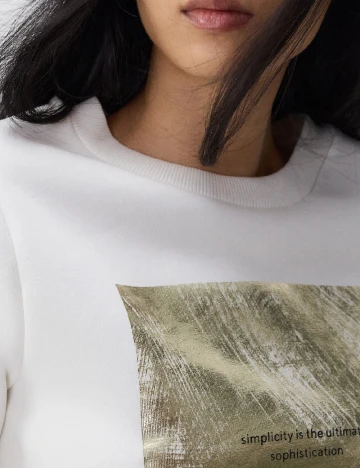 Bluza Reserved, alb