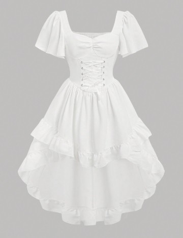 
						Rochie Shein Kids, alb