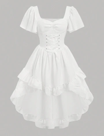 Rochie Shein Kids, alb