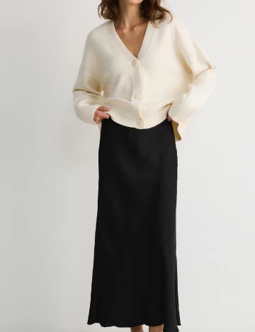 Cardigan Reserved, crem