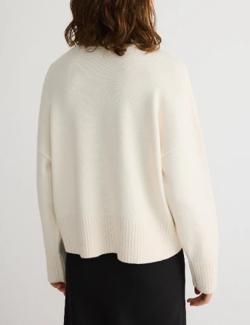 Cardigan Reserved, crem