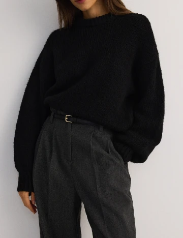 Pulover Reserved, negru