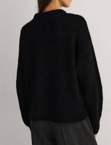 Pulover Reserved, negru