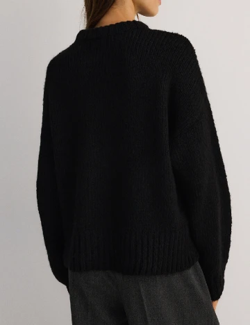 Pulover Reserved, negru
