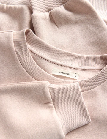 Bluza Reserved, roz pal