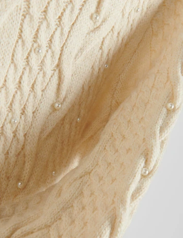 Rochie medie Reserved, crem