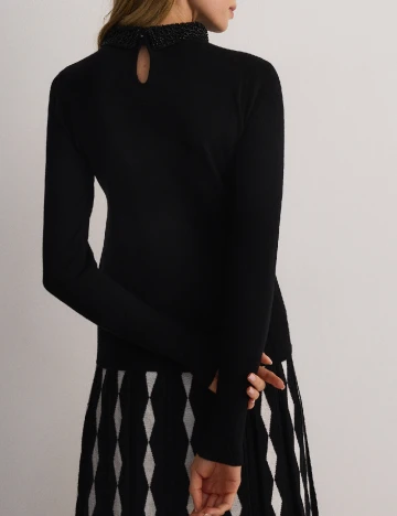 Pulover Reserved, negru