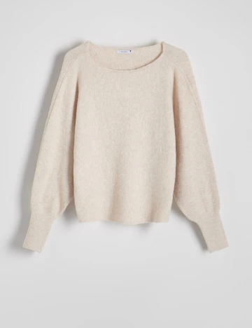 Pulover Reserved, crem