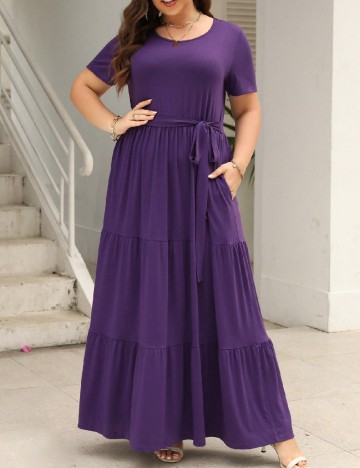 
						Rochie lunga SHEIN CURVE, mov