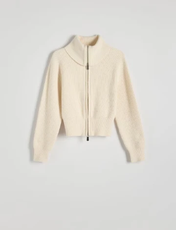 Pulover Reserved, crem