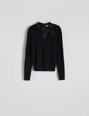Bluza Reserved, negru