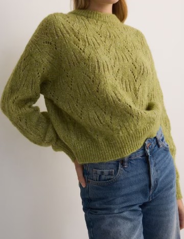 
						Pulover Reserved, verde