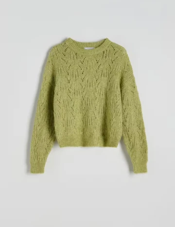 Pulover Reserved, verde