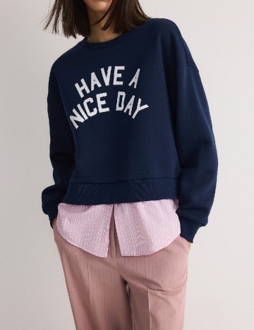 
						Bluza Reserved, bleumarin