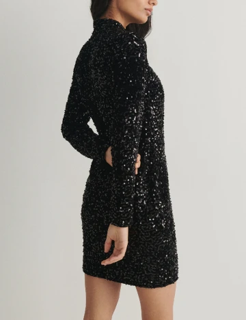 Rochie scurta Reserved, negru
