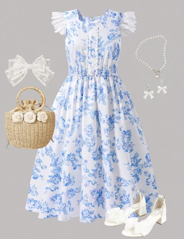Rochie Shein Kids, alb