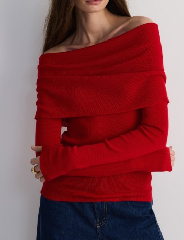 
						Bluza Reserved, rosu