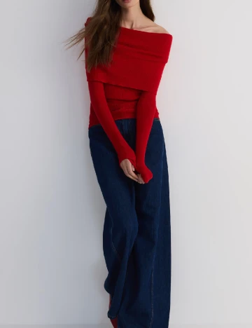 Bluza Reserved, rosu