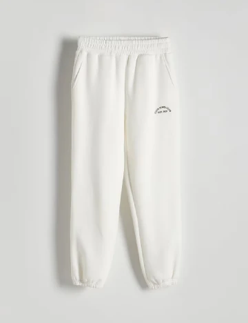 Pantaloni Reserved, ecru