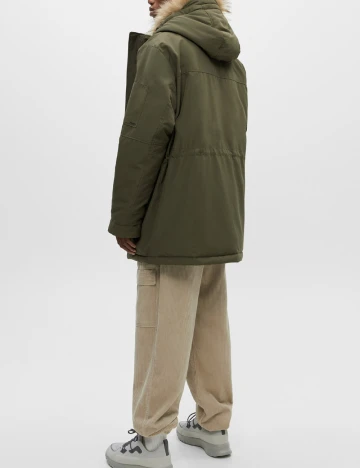 Geaca Pull&Bear, verde Verde