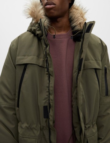 Geaca Pull&Bear, verde