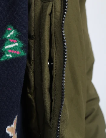 Geaca Pull&Bear, verde Verde
