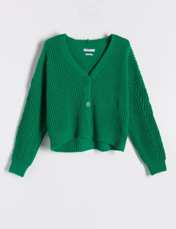 Cardigan Reserved, verde Verde