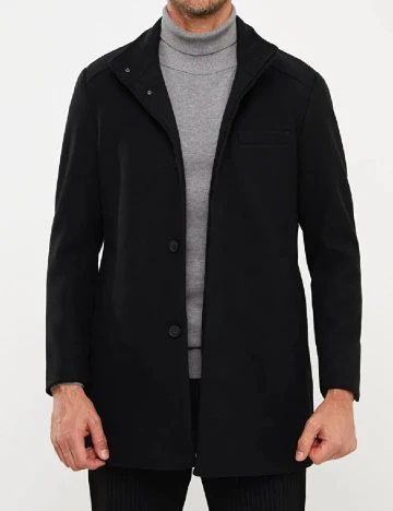Palton LC Waikiki, negru Negru
