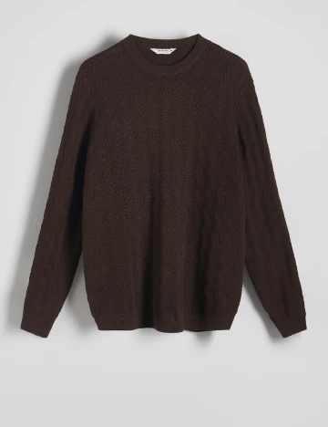Bluza Reserved, maro Maro