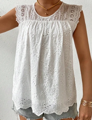 Tricou SHEIN, alb
