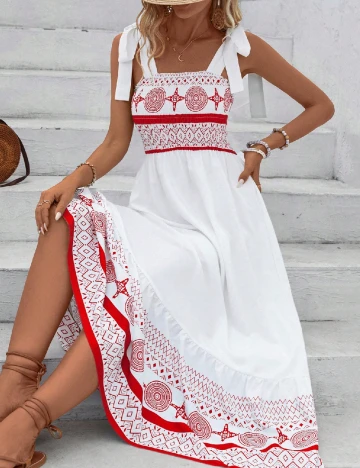 Rochie lunga SHEIN, alb