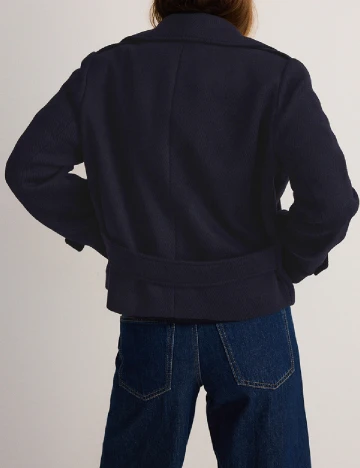 Jacheta Reserved, bleumarin Albastru