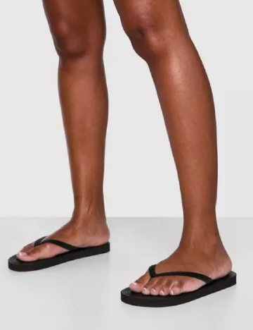 Slapi Boohoo, negru Negru
