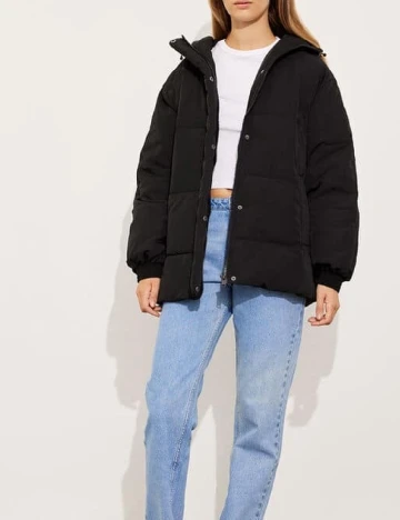 Geaca Oversize Envii, negru Negru