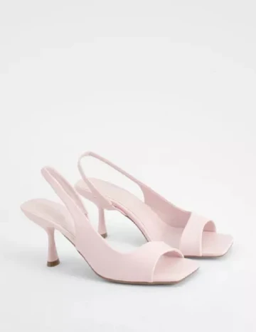 Sandale Boohoo, roz Roz