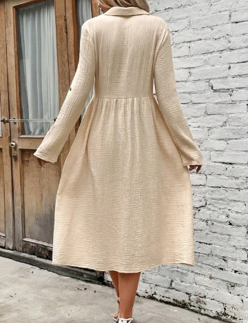 Rochie medie SHEIN, crem